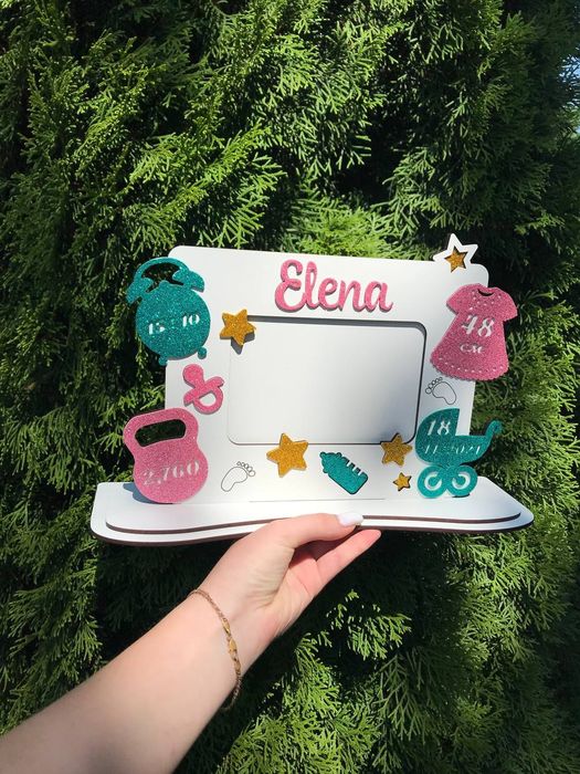 Дерев'яні фоторамки "Метрика"