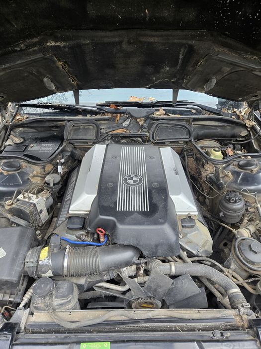 Двигатель m62b35 ванос бмв е38 е39 разборка