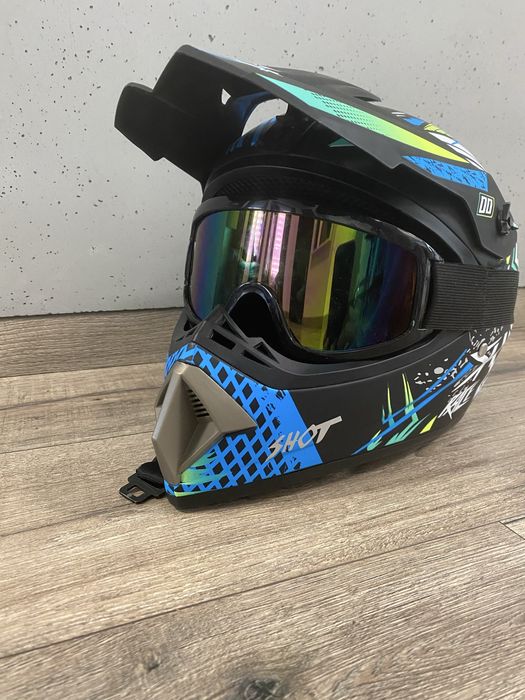 Kask crossowy fullface