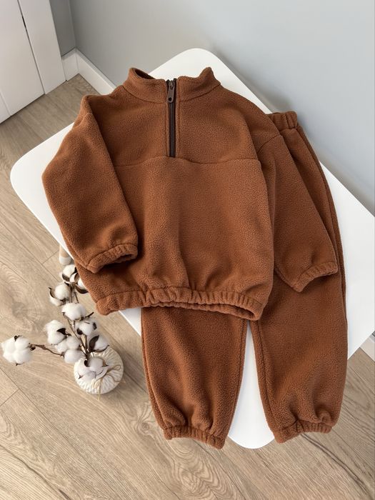 Теплий дитячий флісовий костюм 92, 98, 104, 110, 116