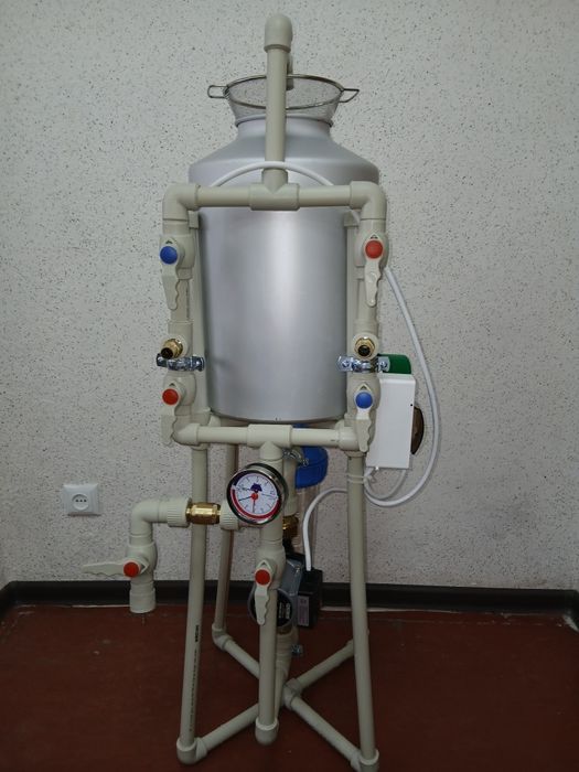 Аппарат стенд  для промывки печки ( отопителя) системы охлаждения