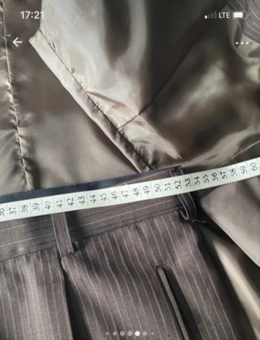 Garnitur męski z kamizelka