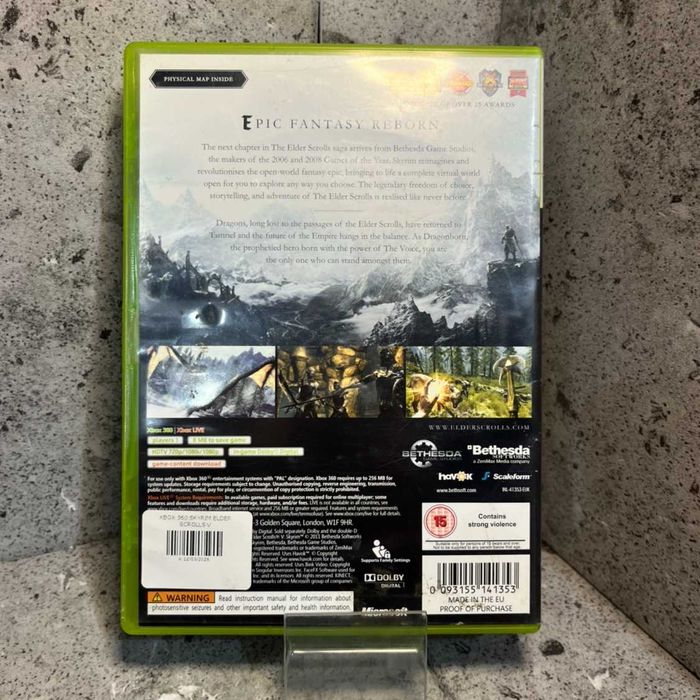 Gra Xbox 360 The Elder Scrolls V Skyrim | Używana |