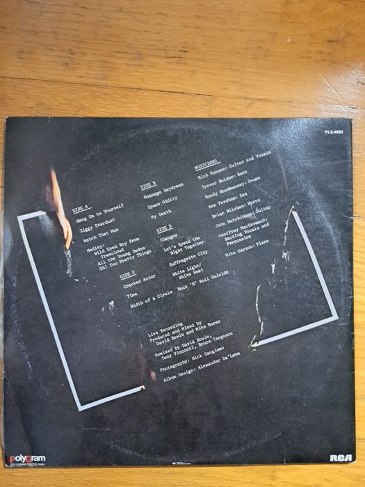 Ziggy Stardust: The motion Picture (2xLP ao vivo)