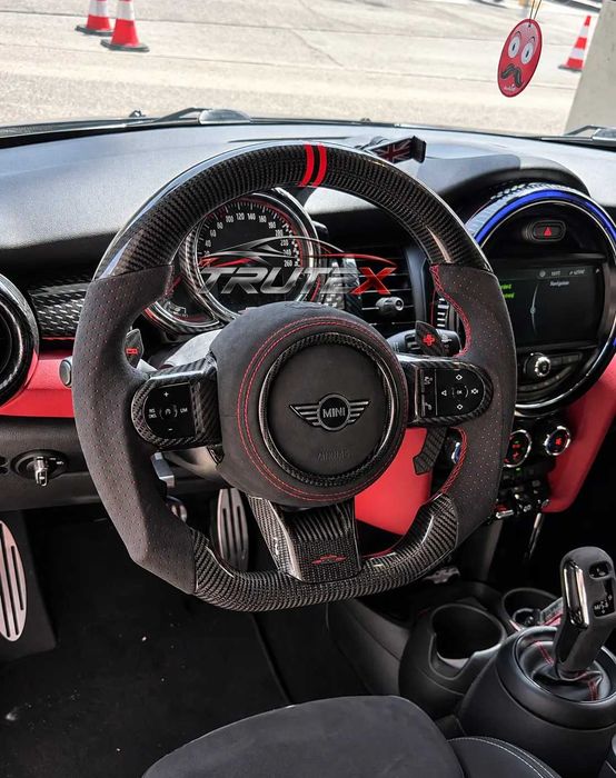 Volantes Personalizados MINI Cooper/S/JCW / GP | Airbag | Carbono, Pele, Alcantara