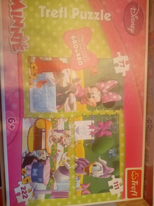 Puzzle dla fanów Myszki Miki  Frozen 6+