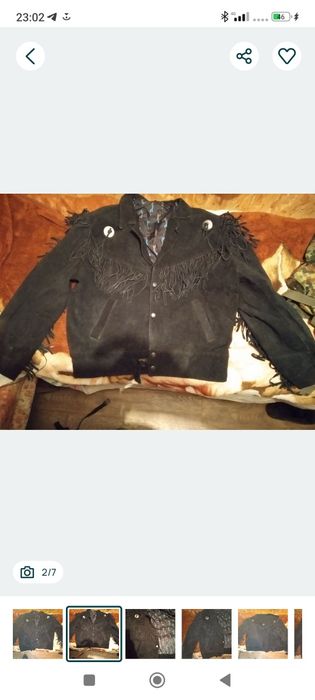 Куртка байкерські ковбойська