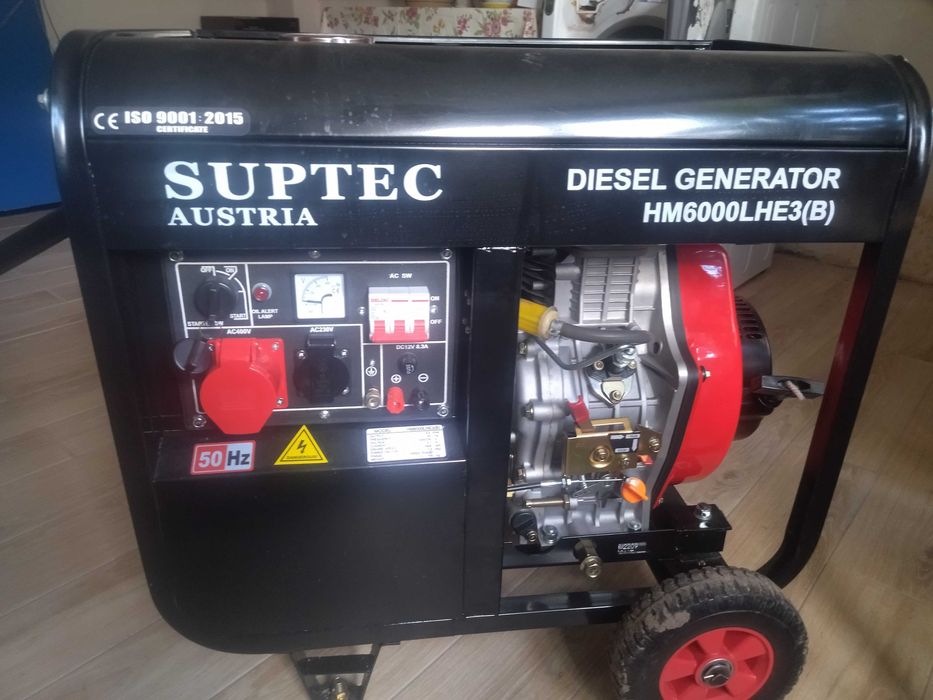 Генератор дизельний SUPTEC HM6000LHE3(B)