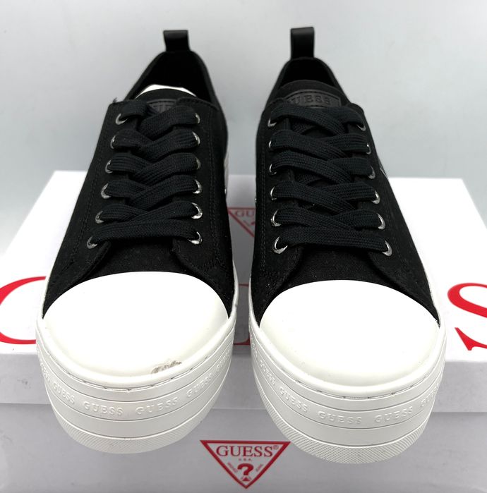 ‼️Nowe oryginalne trampki GUESS Brigs czarne 40 AZ 131 buty damskie
