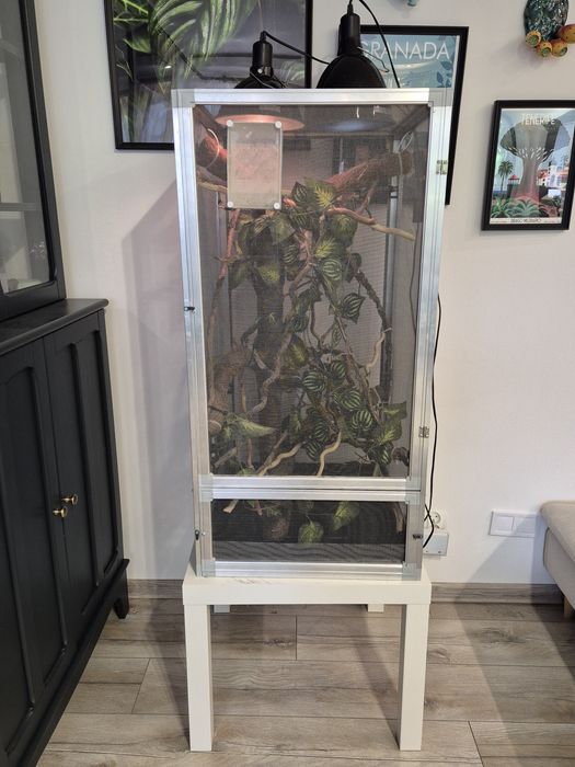 Terrarium klatka dla kameleona jaszczurki