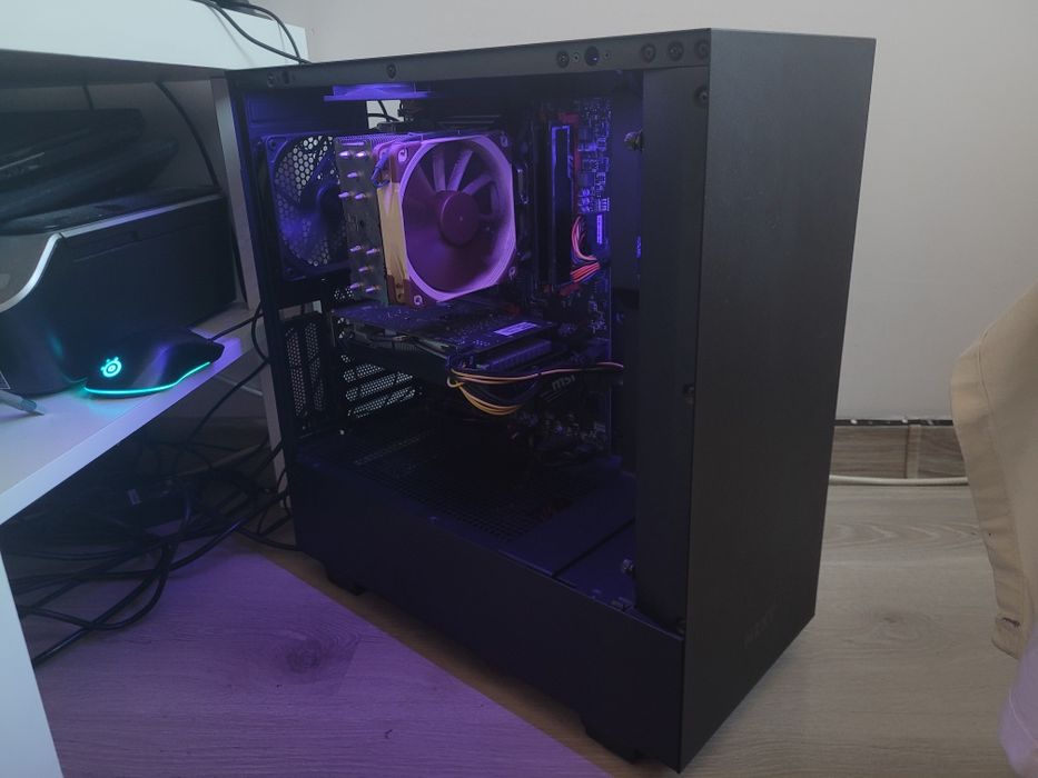 Zestaw Komputer Gamingowy Ryzen 7 +Monitor MSI 144HZ + klawiatura/mysz