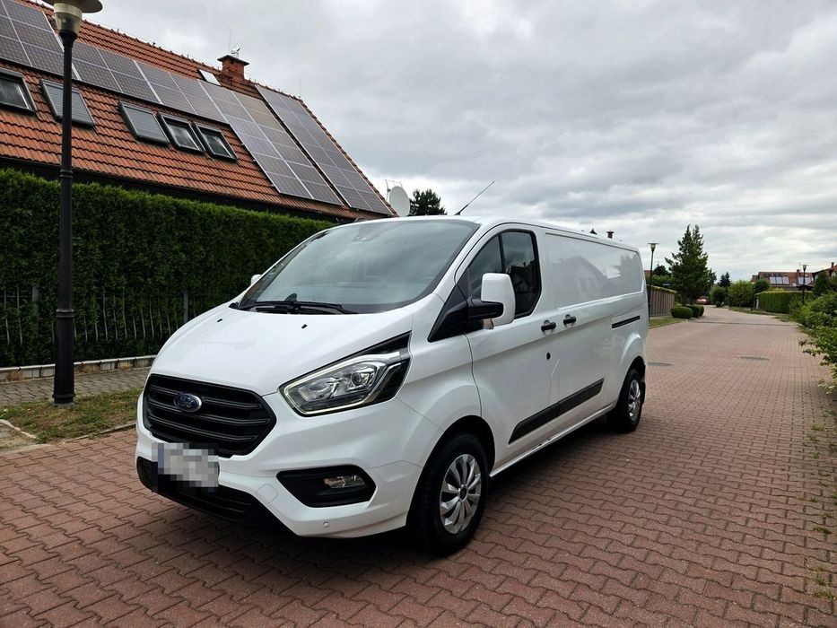 Ford Transit Custom  L2H1 2.0 TDCI 130KM 2020r 2 x Drzwi Boczne, Kamera, Grzane Fotele