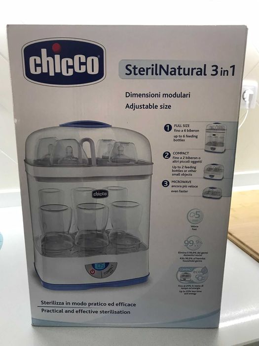 Chicco Esterilizador Eletrico 3 Em 1