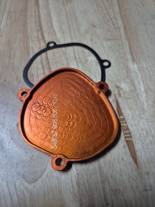 Tampa Válvula de Escape Factory KTM