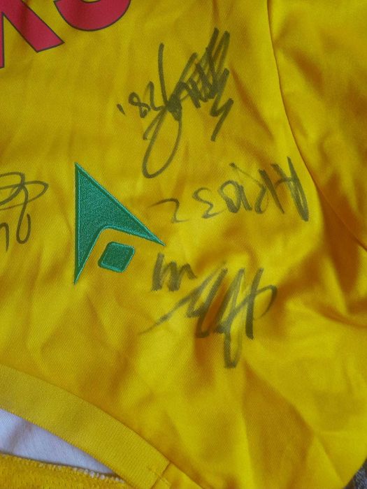 Camisola FC Nantes 2020-2021 autografada pelo plantel, tamanho S