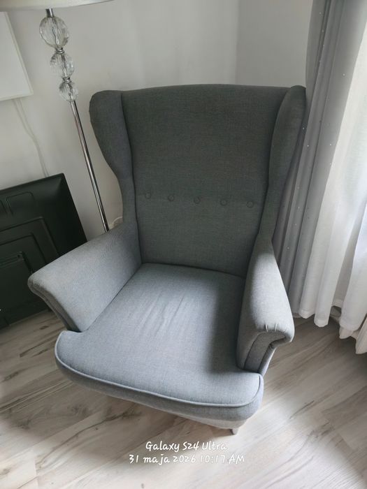Fotel Uszak  Strandmon Ikea używany