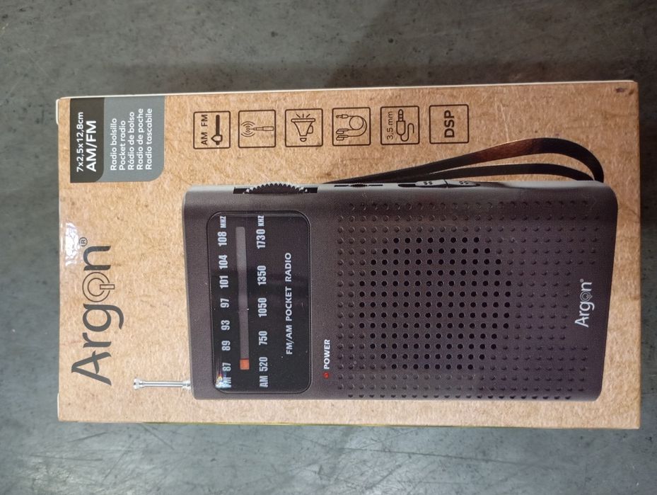 Rádio de Bolso AM/FM
