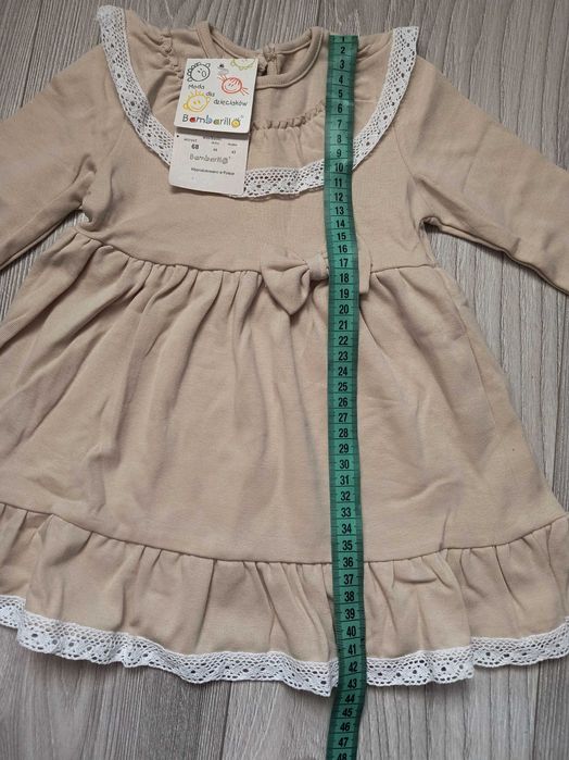 Nowa sukieneczka dla dziewczynki rozmiar 68/74