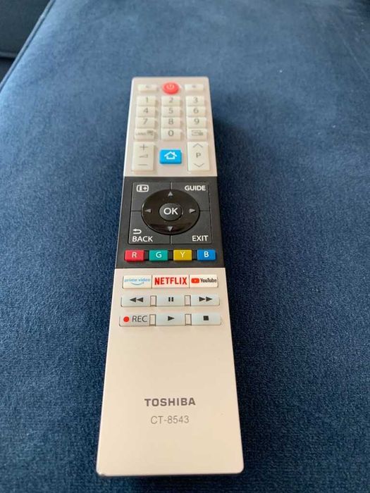 Tv Smart Led 55 cali ultra 4K Toshiba 55UL5A63DG YouTube Netflix
