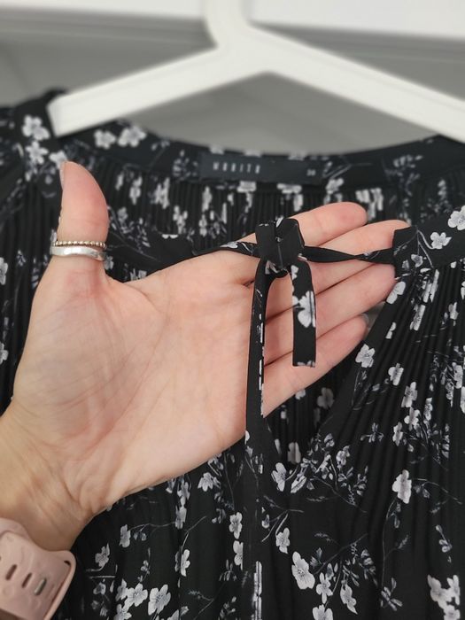 Jesienna zwiewna sukienka S/M