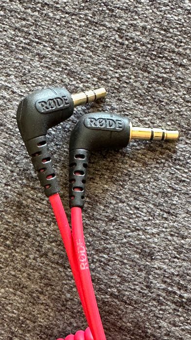 Rode Wireless Go Gen 1 + Cabos SC7/SC2 + Microfone Sony + Adaptador