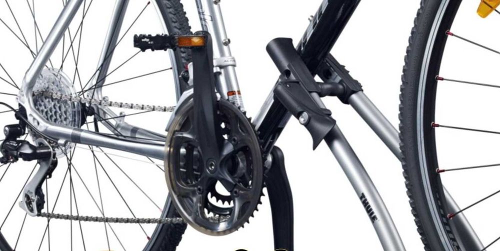 Suporte de bicicleta para tejadilho de viatura