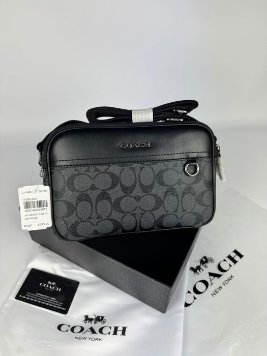 чоловіча сумка coach оригінал з США мужская сумка