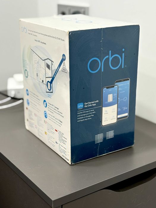 Роутер-модем Netgear Orbi LBR20 4G LTE швидкість до 1.2 Гбіт/с.
