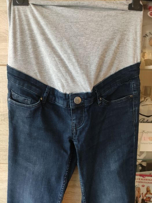 Spodnie ciążowe na gumce