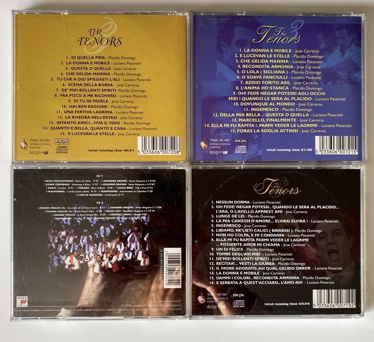 Conjunto de 5 Cds.
