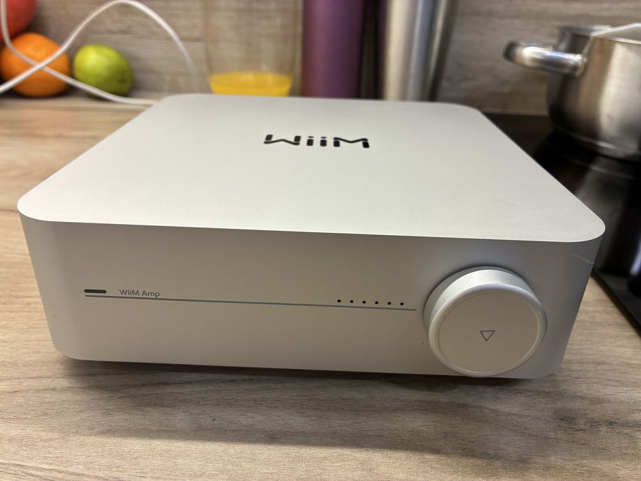 Wzmacniacz WiiM AMP szary pozostało 4 mies. gwarancji producenta; cena ostateczna