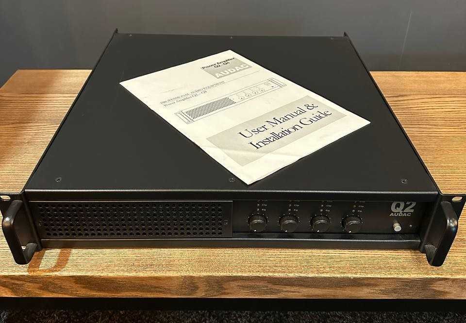 4х канальный усилитель Audac q2