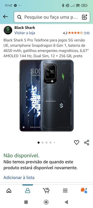 Xiaomi BlackShark 5 pro