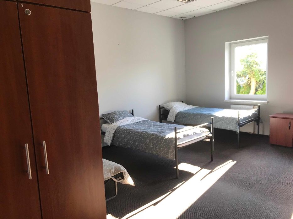 Hostel wysoki standard - pokoje dla pracowników, lokalizacja w centrum