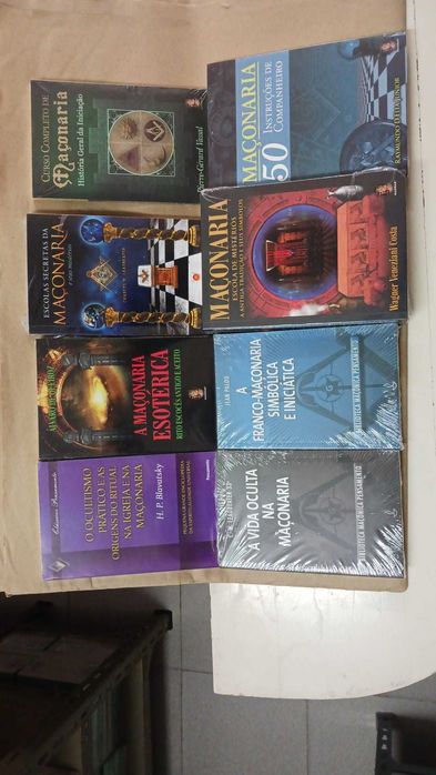 Maçonaria - 9 livros