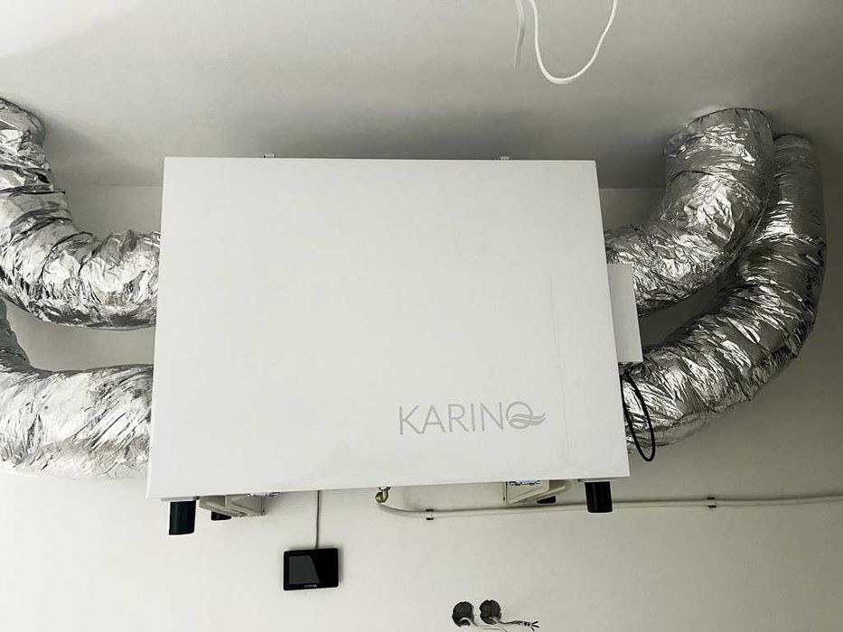 Rekuperacja KARINO - Bez Grzałki, Modulowany BYPASS, Tanie Filtry