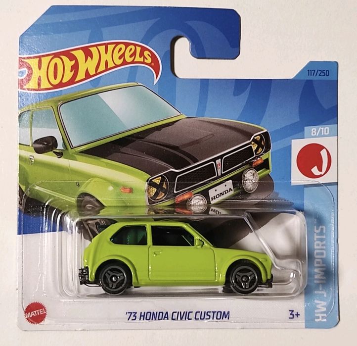 Honda Civic 1973 Custom Hot Wheels 2023