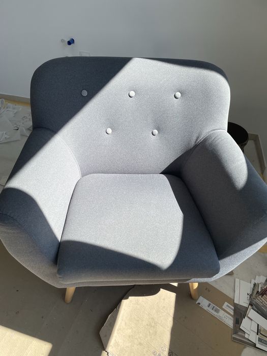 Sofa+fotel+podnóżek