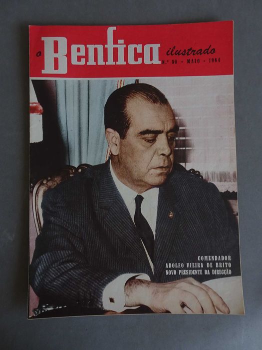 Revista O Benfica Ilustrado nº 80 ano 1964