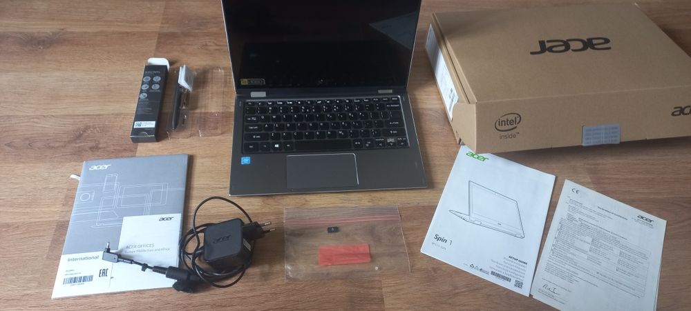 Acer Spin 1 SP111-32N – laptop 2w1 – stan do poprawek