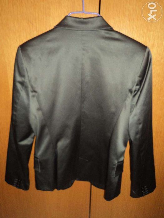 Casaco de fato cinza