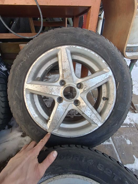 Диски Легкосплавные 4/108 R14 ET35 Красивый рисунок Титаны Форд Пежо