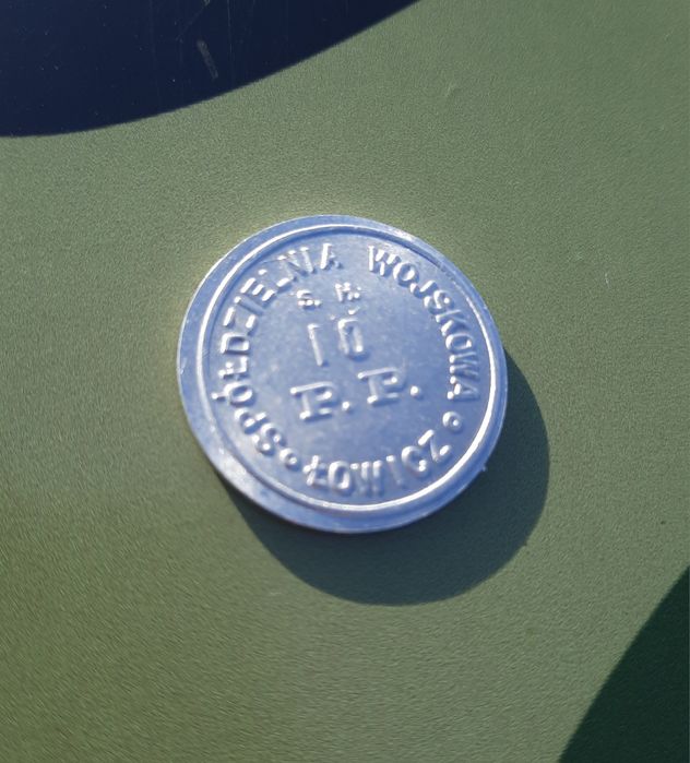 Żeton 10 Pułku Piechoty