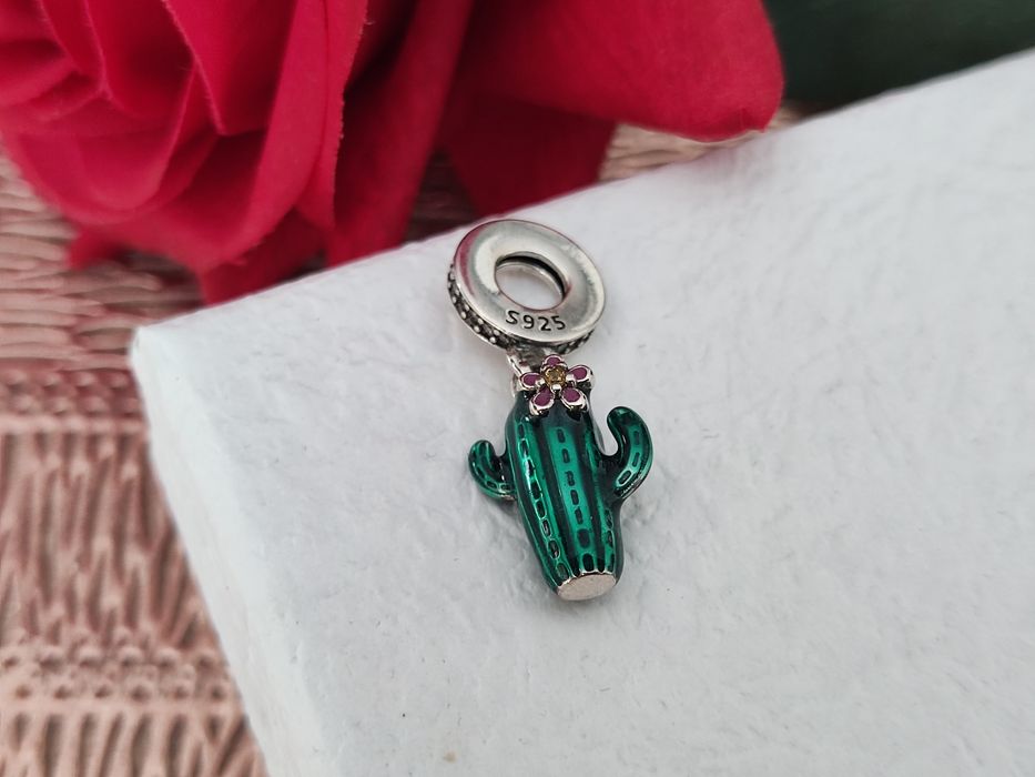 Charm's zawieszka kaktus S925
