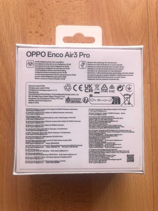 Słuchawki Oppo Enco Air 3 Pro - Miętowe