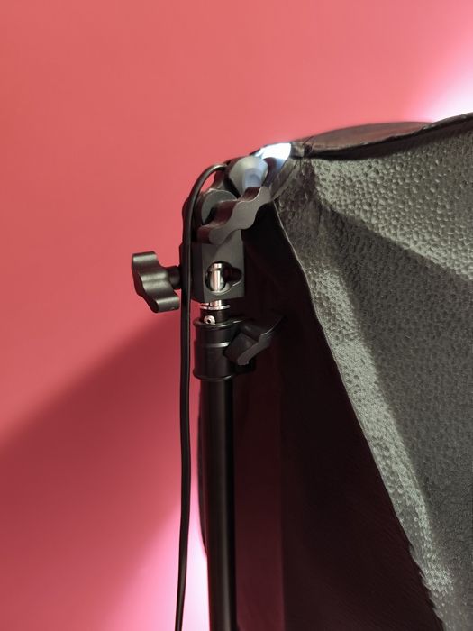 Lampa soft box studyjna do zdjęć fotografii jak nowa 150 w 50 x 70 cm