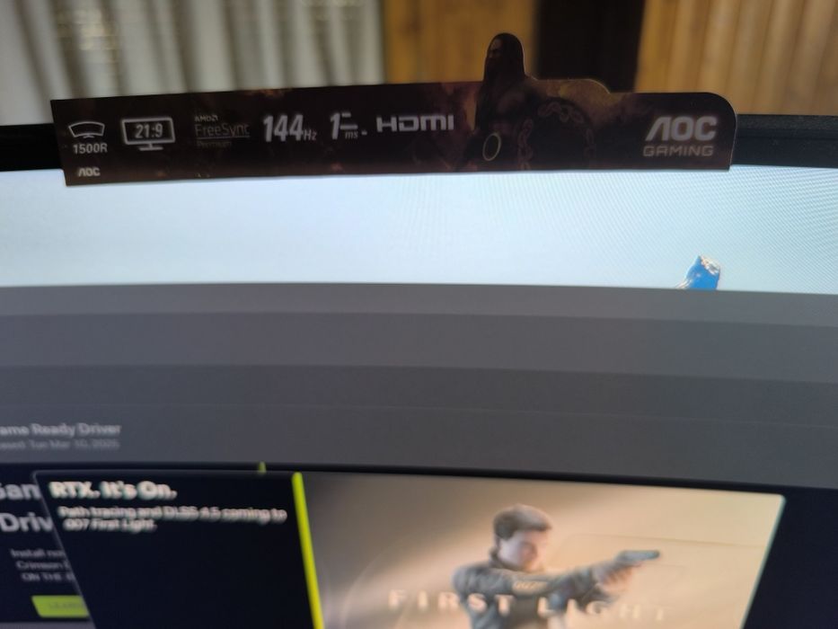Monitor AOC CU34G2X/BK UltraWide Curvo 34" 144Hz | 1 ms - Com garantia