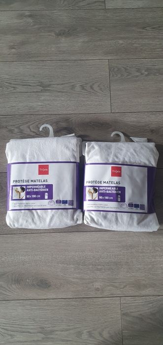 2x ochraniacz na materac 90x190 cm