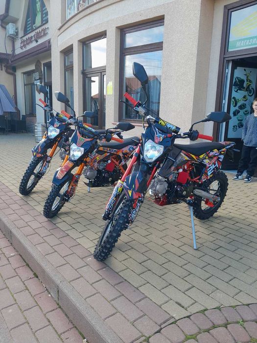 Міні Пітбайки   XTR 65\125с з ЕлектроСтартеро  10\10   14\12  Автомат