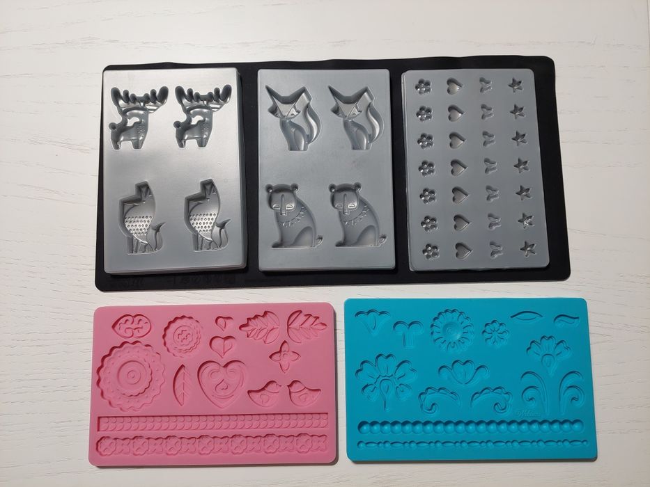 Kit de formas em silicone